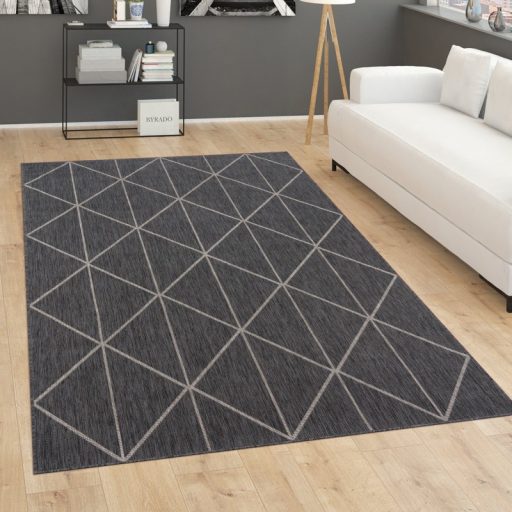 skandinav antracit kulteri terasz szonyeg 80x250 cm
