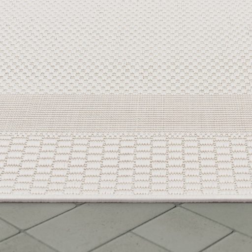 feher kulteri szonyeg bordur mintaval 60x100 cm