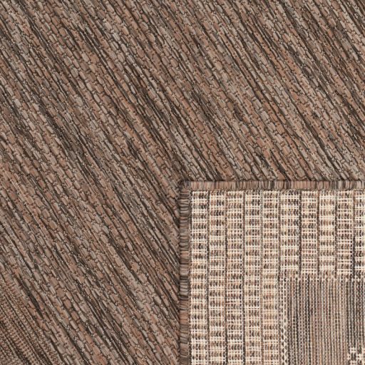 barna nagy meretu kulteri szonyeg bordur mintaval 200x280 cm