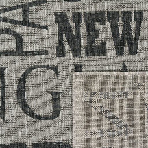 lapos szovesu szurke kulteri szonyeg 60x100 cm