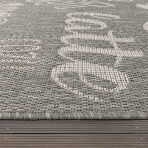 szurke kulteri szonyeg vizlepergeto felulettel 80x150 cm