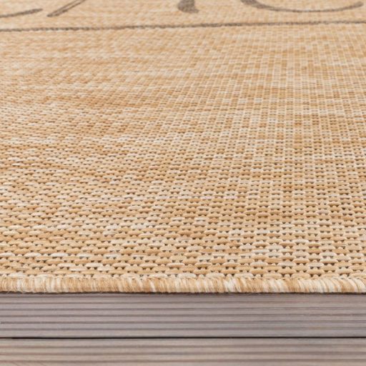 strapabiro bezs vizallo kulteri szonyeg 80X250 cm