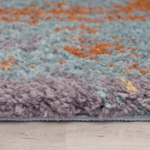 Shaggy szonyeg - absztrakt mintas, design, modern szonyeg, szines, 120x160 cm