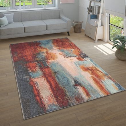 Színes absztrakt modern szőnyeg nappaliba 60x100 cm