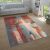 Színes absztrakt modern szőnyeg nappaliba 80x150 cm