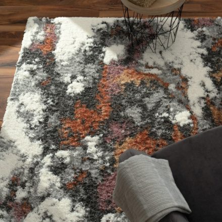 Shaggy szőnyeg 3D absztrakt mintás puha - színes szőnyeg 240x340 cm