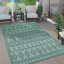 Skandinav modern szonyeg nappaliba turkiz 120 cm kerek