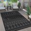 Skandinav modern szonyeg nappaliba antracit 200 cm kerek