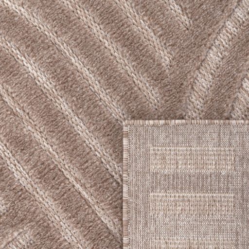 3D vizallo bezs kulteri terasz szonyeg 140x200 cm