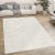 Nappali szőnyeg 3D skandináv szőnyeg - krém 80x250 cm