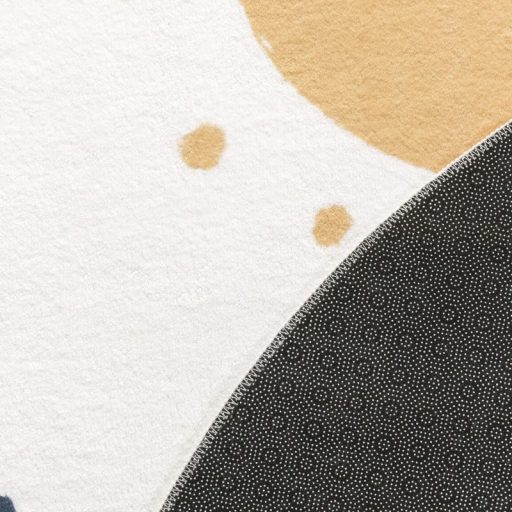 Kerek moshato gyerekszoba szonyeg, jatszoszonyeg szines 100 cm kerek