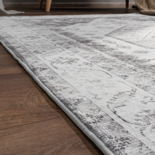 Keleti mintas klasszikus nappali szonyeg, szurke vintage hatasu 160x220 cm