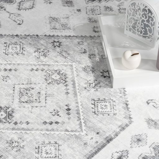 Keleti mintas klasszikus nappali szonyeg, szurke vintage hatasu 120x160 cm
