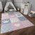 Puha csúszásmentes gyerekszőnyeg - rózsaszín gyerekszoba szőnyeg lányoknak 160x220 cm