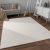 Marokkói mintás szőnyeg nappaliba 3D hatású krém szőnyeg 120x160 cm