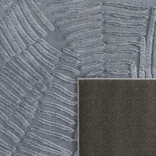 Nagymeretu skandinav 3D nappali szonyeg, antracit 240x340 cm