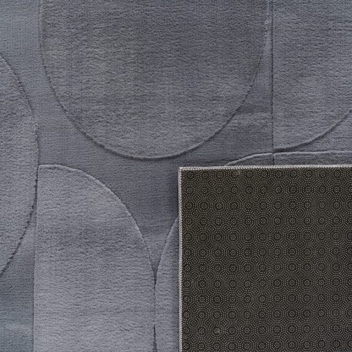 Skandinav nagymeretu nappali szonyeg 3D geometria - antracit szonyeg 240x340 cm