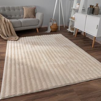 puha skandinav modern szonyeg nappaliba krem 80x150 cm