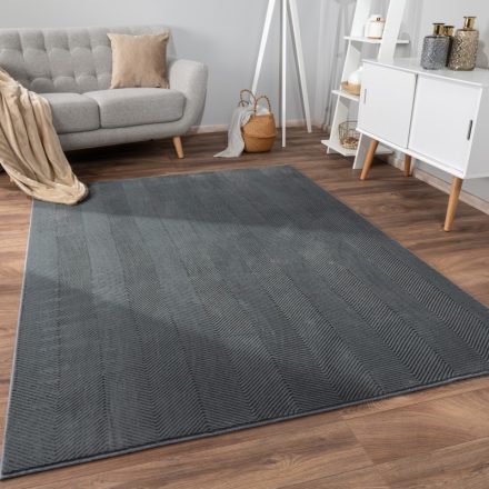Modern skandináv szőnyeg nappaliba antracit 60x100 cm