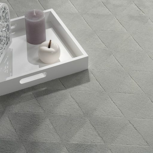 Modern szonyeg nappaliba - skandinav, geometria mintas, csuszasmentes, szurke, 160x220 cm