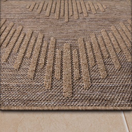 strapabiro bezs nagymeretu kulteri szonyeg rombusz mintaval 200x280 cm