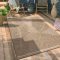 bezs-antracit kulteri szonyeg level mintaval 80x150 cm
