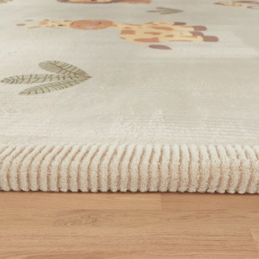 csuszasmentes bezs gyerekszonyeg kislanyoknak 80x150 cm