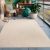 Kültéri mosható szőnyeg 3D keleti mintával konyhai szőnyeg - krém 160x220 cm