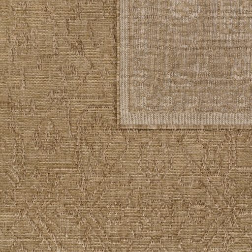 bezs kulteri szonyeg 3D klasszikus mintaval 80x150 cm