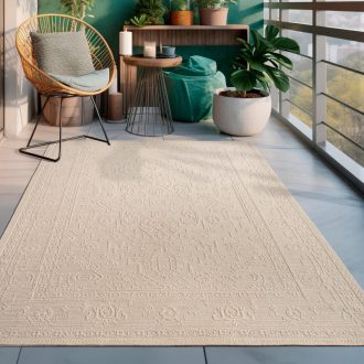 moshato krem kulteri szonyeg borduros 120x160 cm