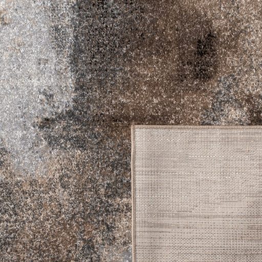 Nagymeretu modern szonyeg nappaliba- fetett hatasu, bezs szinu, 200x280 cm