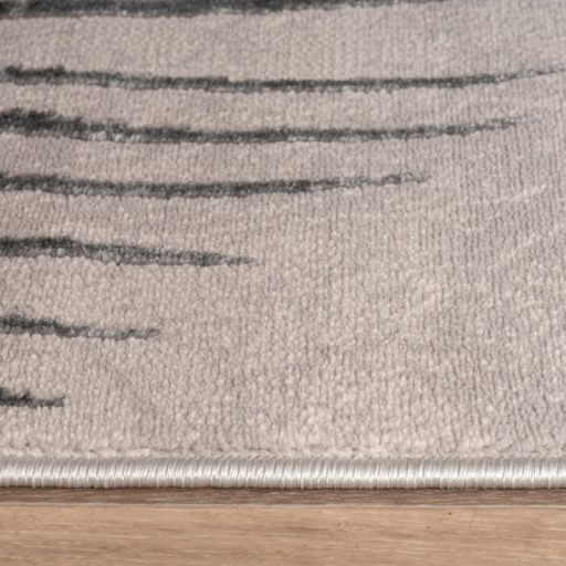 Modern szonyeg nappaliba - szurke, skandinav, palmalevel mintaval, pasztell, 120x160 cm