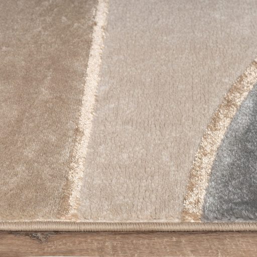 Modern szonyeg nappaliba - szurke, skandinav, absztrakt mintaval, pasztell, 80x300 cm