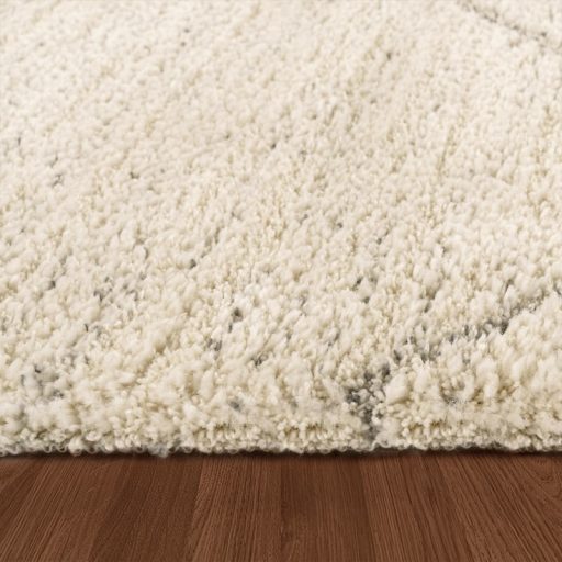 Modern nappali szonyeg - 3D, skandinav, absztrakt mintas, krem, 120x170 cm, Holli