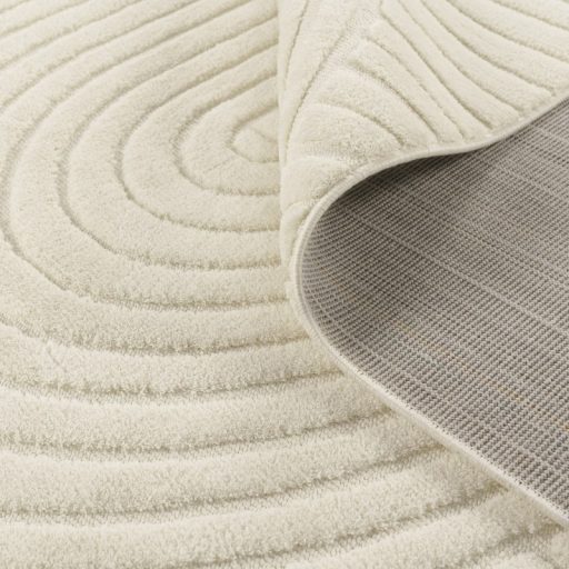 Modern szonyeg nappaliba - 3D, absztrakt, absztrakt,  krem, 120x170 cm, Gina