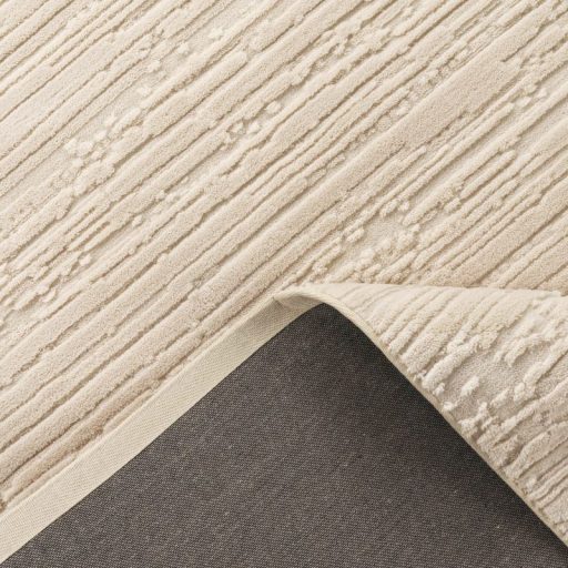 Nagymeretu nappali szonyeg, modern geometria mintaval krem 200x280 cm