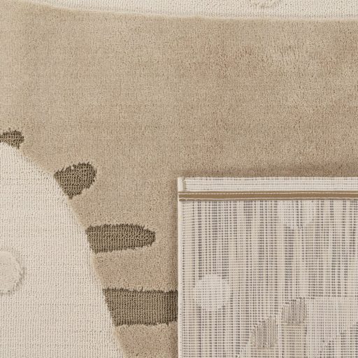 Gyerek szonyeg, 3D hatasu bezs dino 120x160 cm