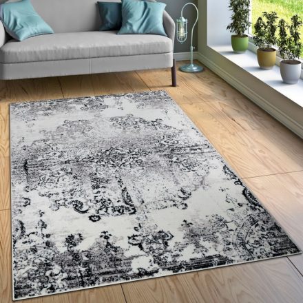 Vintage klasszikus designer szőnyeg keleti mintával - szürke 200x280 cm