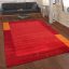 Kézi csomózású Gabbeh gyapjú szőnyeg terrakotta 160x230 cm