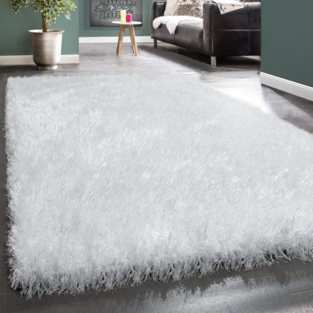 Royal exkluzív shaggy szőnyeg hosszú szálú puha bozontos - fehér 80x300 cm