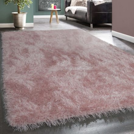 Royal exkluzív shaggy szőnyeg hosszú szálú puha bozontos - rózsaszín 60x100 cm