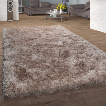 Royal exkluzív shaggy szőnyeg hosszú szálú puha bozontos bézs 80x300 cm