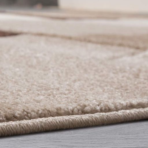 3D design modern nappali szonyeg absztrakt, barna 80x150 cm