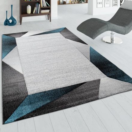 Türkiz szőnyeg rövid szálú design szőnyeg 80x150 cm