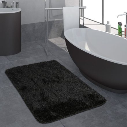 Fürdőszoba szőnyeg több színben és méretben fekete 50x80 cm