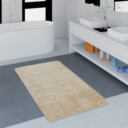Fürdőszoba szőnyeg egyszínű több méretben bézs 40x55 cm