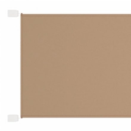 tópszínű oxford-szövet függőleges napellenző 60 x 800 cm