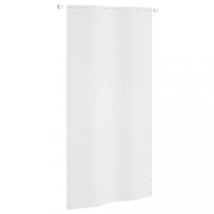 fehér oxford-szövet erkélyparaván 120 x 240 cm