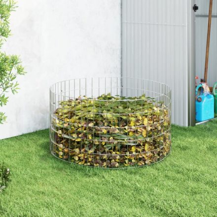 horganyzott acél kerti komposztáló ?100 x 50 cm