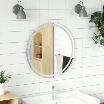 kerek LED-es fürdőszobai tükör 70 cm